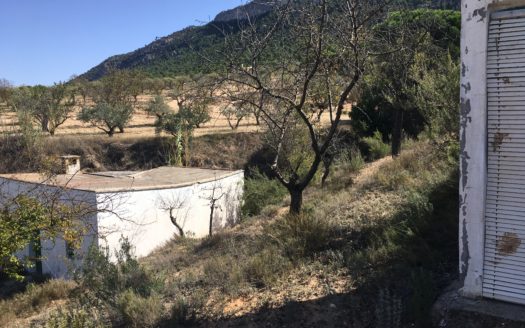 CT 096 Almacen agricola en zona protegida en Biar.