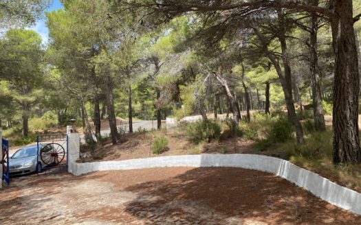 F 012 Finca en la zona de monte en Castalla.