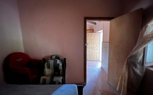 Casita vivienda de 22m2 y 20m2 de porche y 10m2 de balsa. La parcela tiene17.000 M2 de olivar.