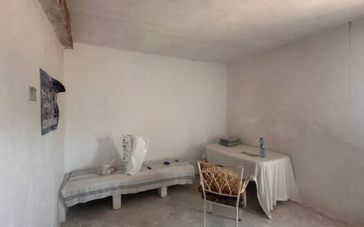 Finca 077 en Campo de Mirra con casa, nave y bodega con varias pinadas….