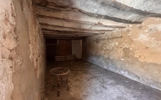 Finca 077 en Campo de Mirra con casa, nave y bodega con varias pinadas….