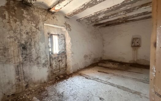 Finca 077 en Campo de Mirra con casa, nave y bodega con varias pinadas….